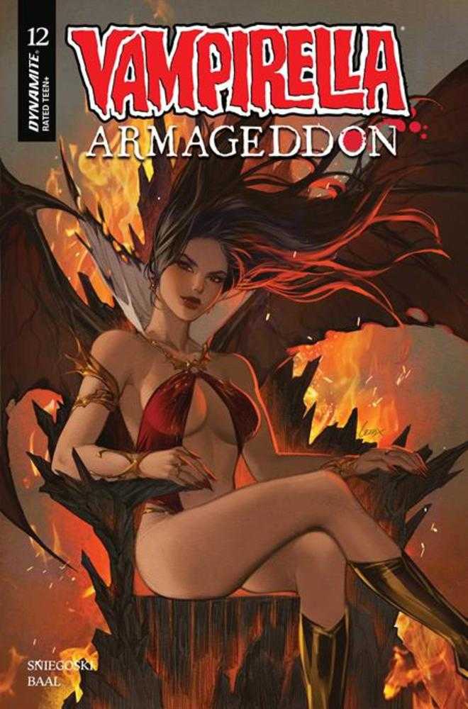 Vampirella Armageddon 12 Cover B Lesley Leirix Li Variant - Walt's Comic Shop