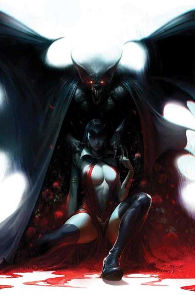 Vampirella Armageddon 12 Cover I Francesco Mattina Full Art 1:15 Ratio Variant - Walt's Comic Shop