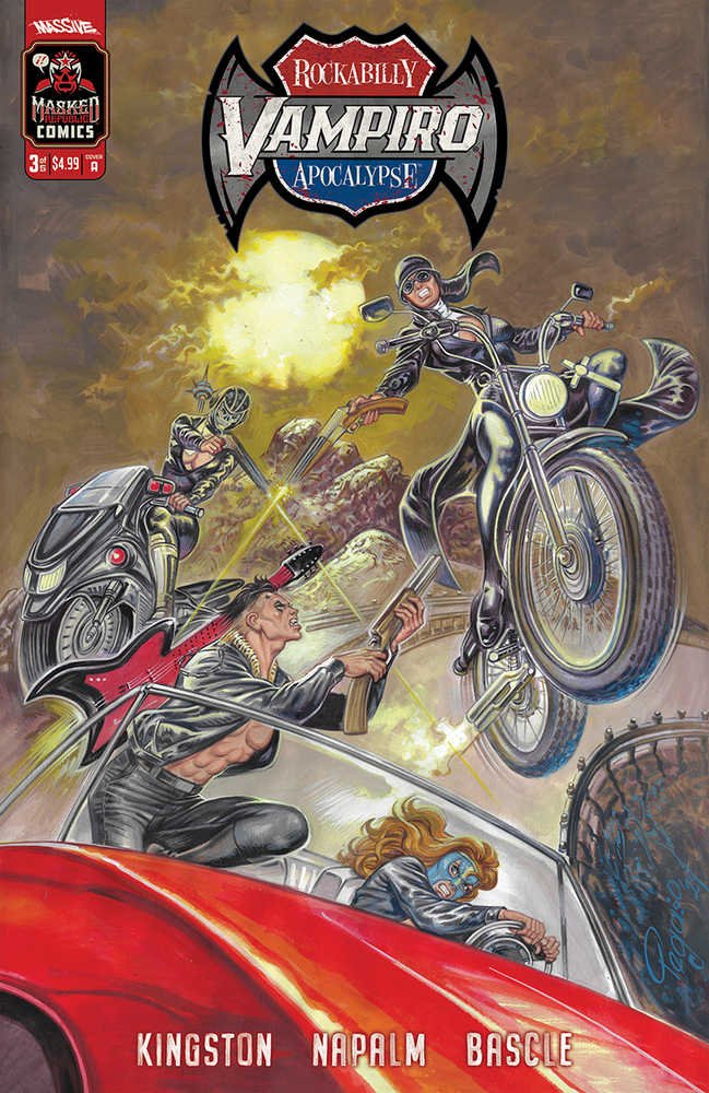 Vampiro Rockabilly Apocalypse #3 (Of 5) Cover A Pegaso (Mature) - Walt's Comic Shop