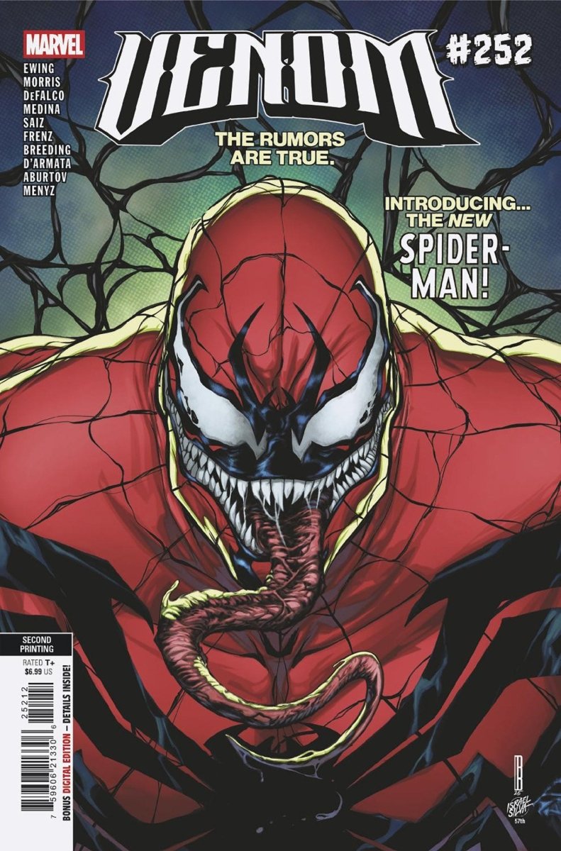 Venom 252 David Baldeon 2nd Printing Variant - Walt's Comic Shop