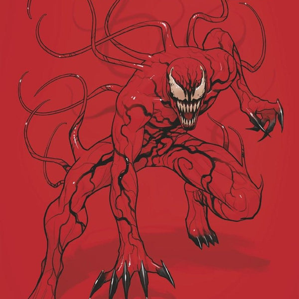 Venom #254 David Nakayama Color Block Red Variant