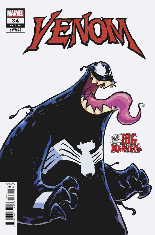 Venom #34 Skottie Young'S Big Marvel Variant [Bh] - Walt's Comic Shop