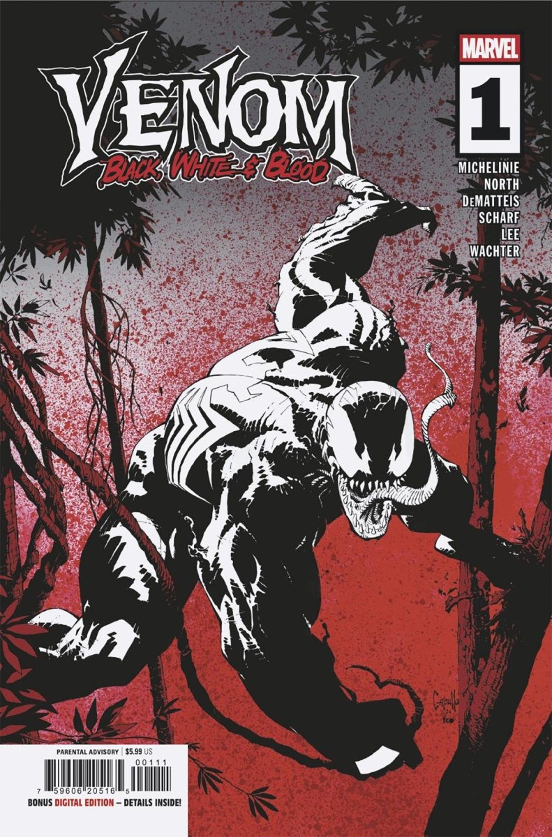 Venom: Black, White & Blood 1 - Walt's Comic Shop