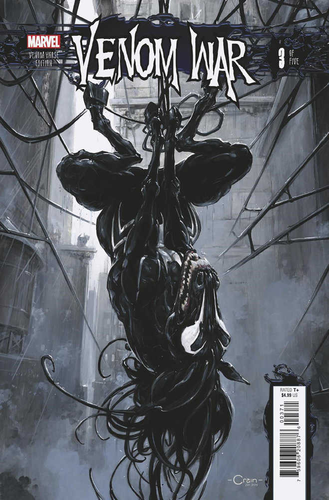 Venom War #3 Clayton Crain Venom Horse 1:25 Incentive Variant [Vw] - Walt's Comic Shop