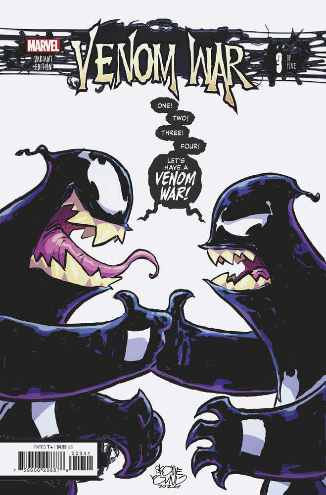 Venom War #3 Skottie Young Variant [Vw] - Walt's Comic Shop