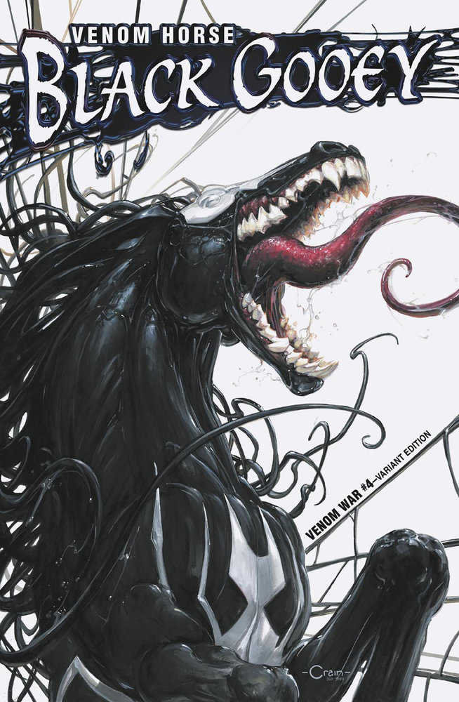 Venom War #4 Clayton Crain Venom Horse Variant [Vw] - Walt's Comic Shop