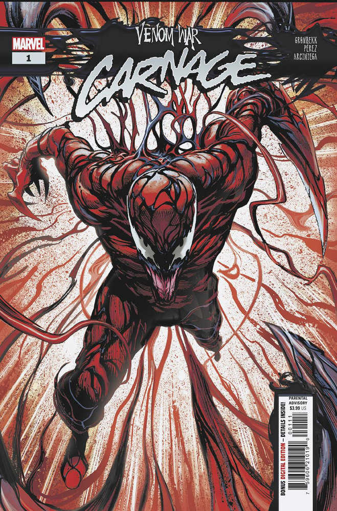 Venom War: Carnage #1 [Vw] - Walt's Comic Shop