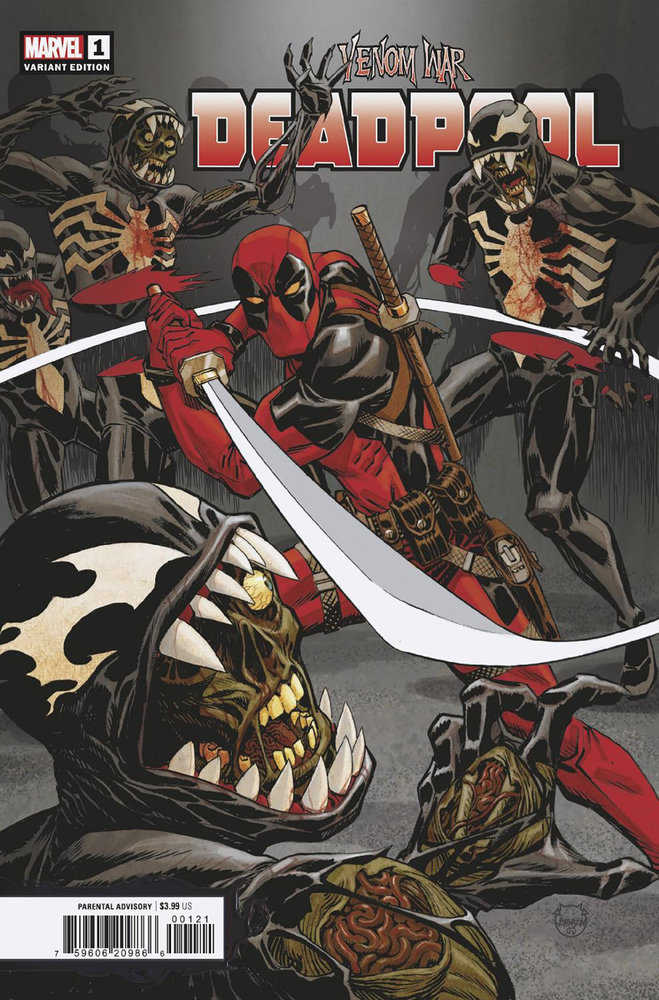 Venom War: Deadpool #1 Dave Johnson Variant [Vw] - Walt's Comic Shop