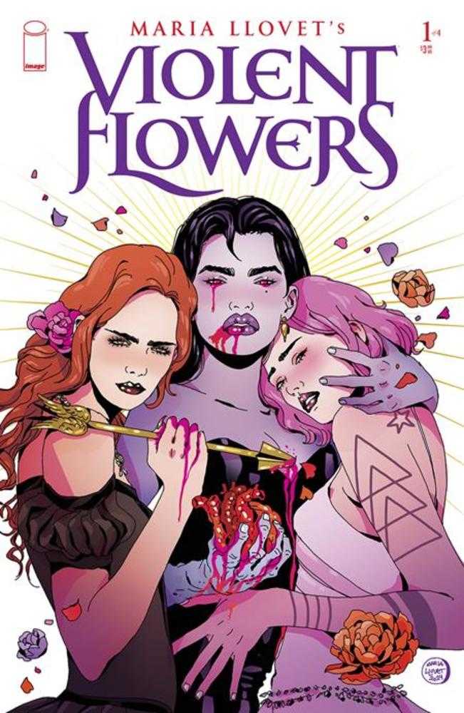 Violent Flowers #1 (Of 4) Cover A Llovet (Mature) - Walt's Comic Shop