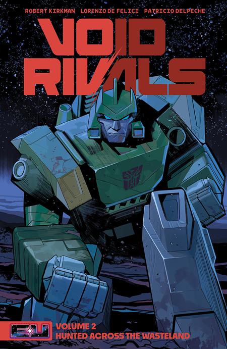 Void Rivals Volume 2: Hunted Across The Wasteland TP Direct Market Exclusive Lorenzo De Felici Decepticon Cover