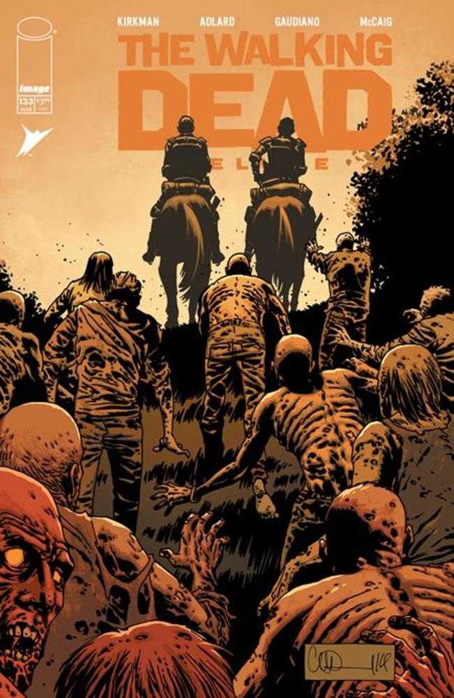 Walking Dead Deluxe 133 Cover B Charlie Adlard & Mave Mccaig Variant (Mature) - Walt's Comic Shop