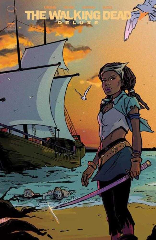 Walking Dead Deluxe 139 Cover C Liana Kangas Connecting Variant (Mature) - Walt's Comic Shop