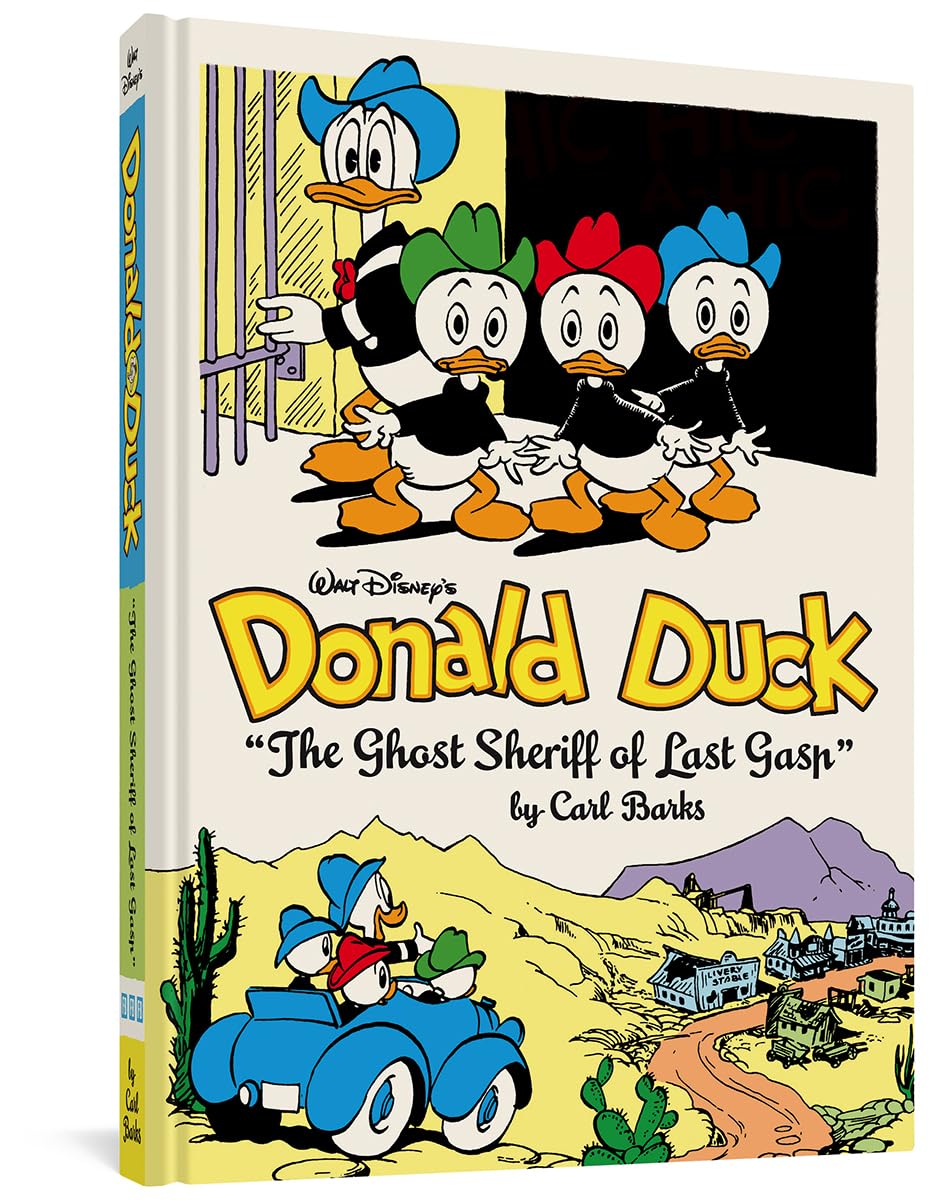 Walt Disney's Donald Duck HC Vol 09 The Ghost Sheriff Of Last Gasp - Walt's Comic Shop