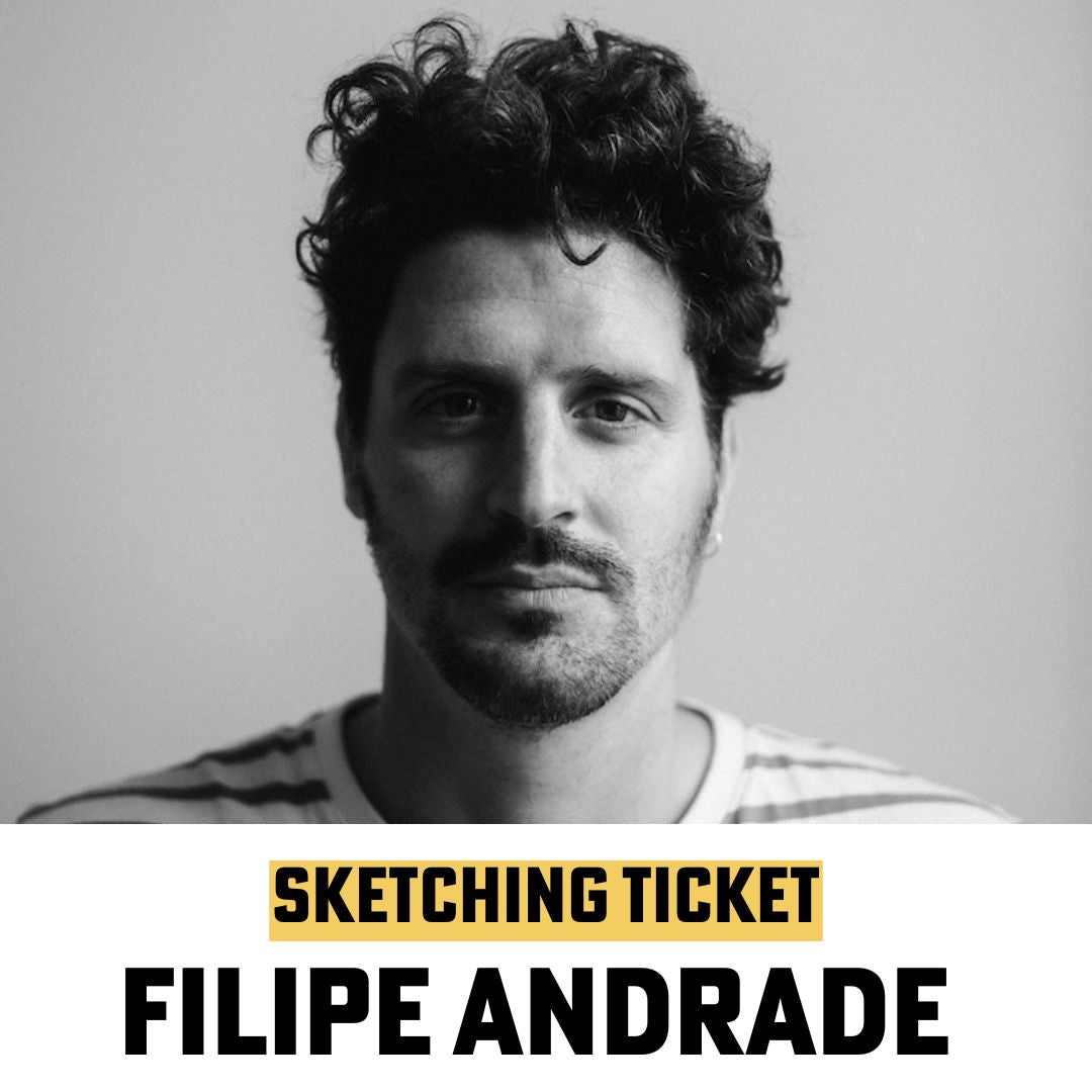 WCS5Y Berlin – Sketch Ticket: Filipe Andrade (Valid as €30 voucher on 20.9.) - Walt's Comic Shop