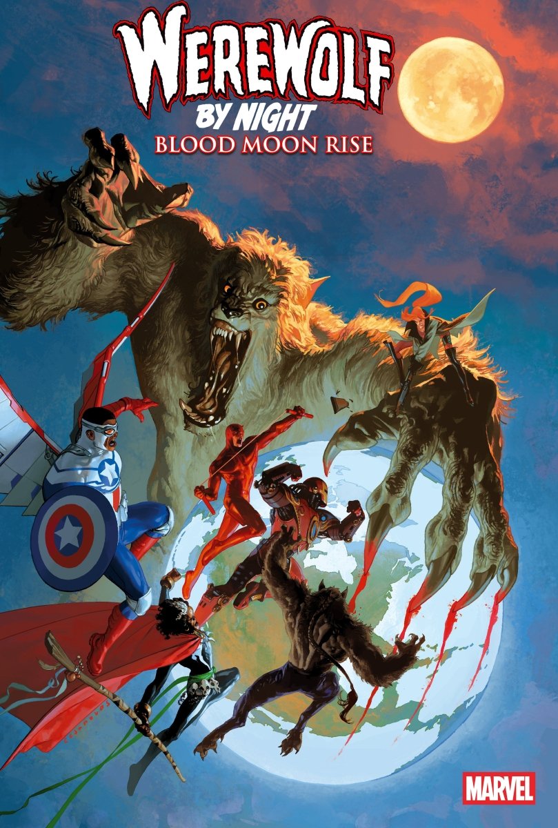 Werewolf By Night: Blood Moon Rise 1 Josemaria Casanovas Variant - Walt's Comic Shop