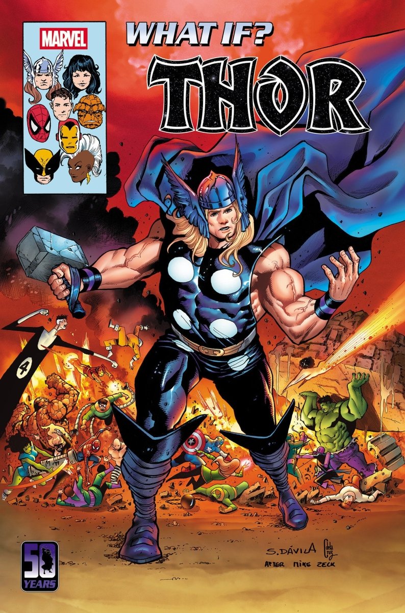 What If...? Thor 1 Sergio Davila Homage Variant - Walt's Comic Shop