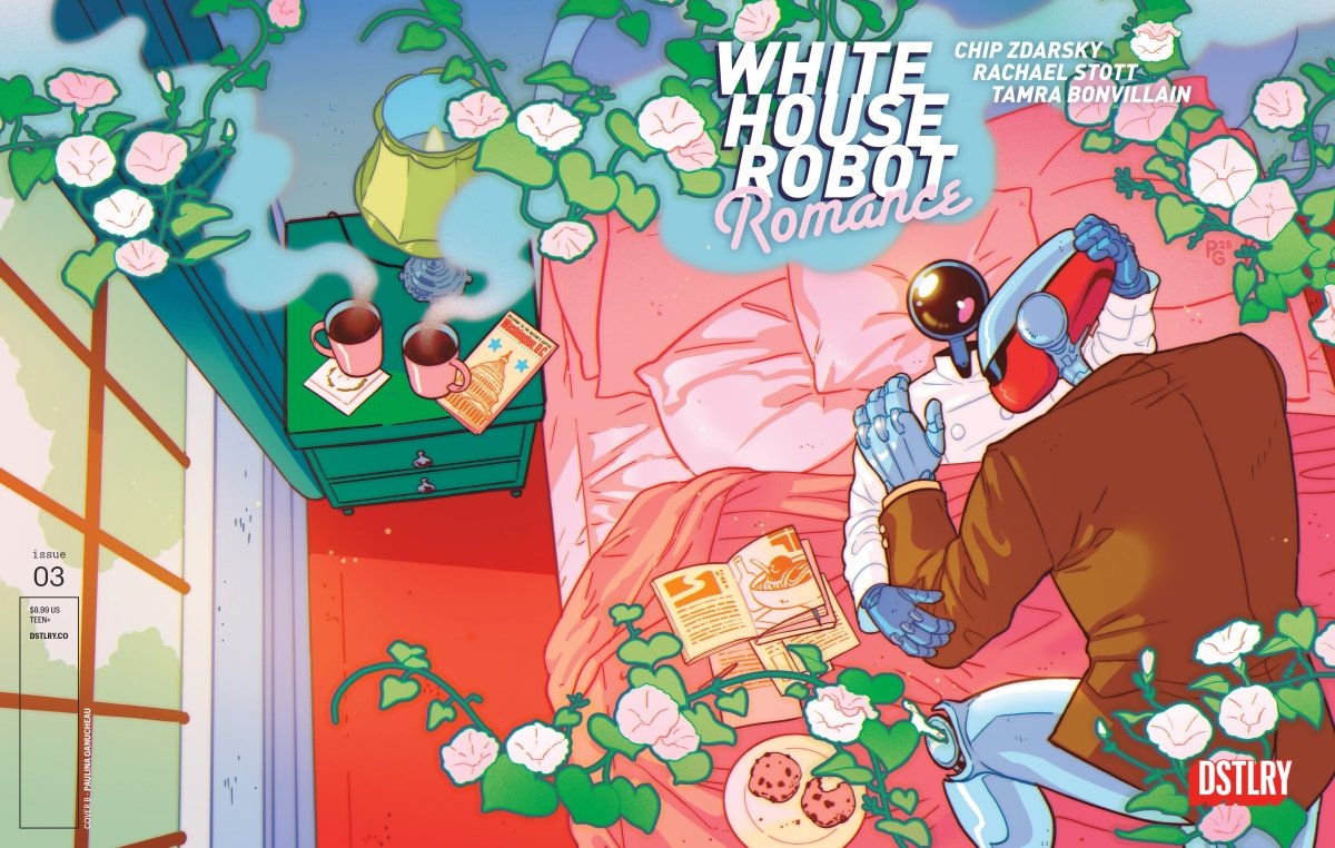 White House Robot Romance 3 Cover B Paulina Ganucheau Variant - Walt's Comic Shop