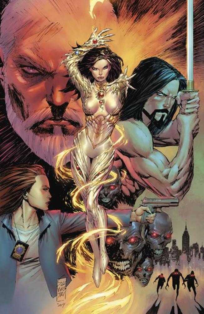 Witchblade #1 (2024) Cover E 1 in 25 Marc Silvestri & Arif Prianto Full Art Variant - Walt's Comic Shop