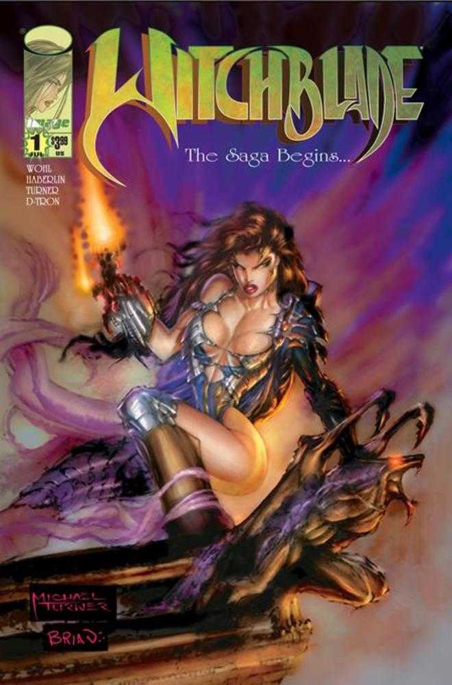 Witchblade 1 Facsimile Edition Cover A Michael Turner (Mature) - Walt's Comic Shop