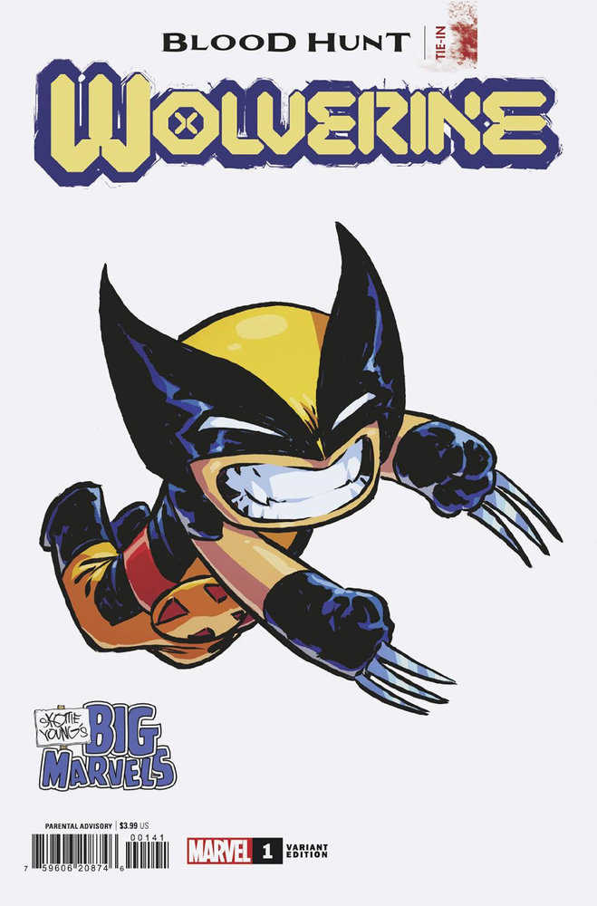 Wolverine: Blood Hunt #1 Skottie Young'S Big Marvel Variant [Bh] - Walt's Comic Shop