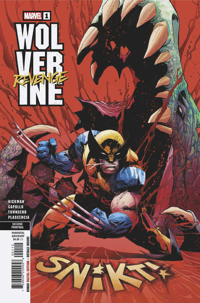 Wolverine: Revenge #1 Adam Kubert 2nd Print Variant - Walt's Comic Shop