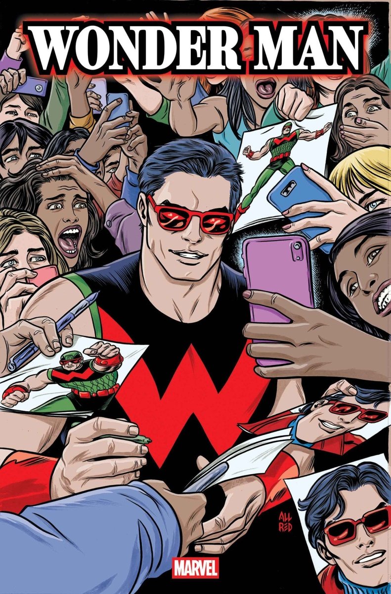 Wonder Man 2 Mike Allred 1:25 Ratio Variant - Walt's Comic Shop
