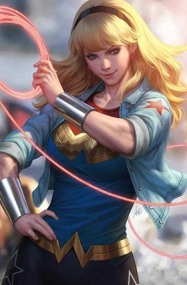 Wonder Woman #13 Cover C Stanley Artgerm Lau Card Stock Variant (Absolute Power) - Walt's Comic Shop