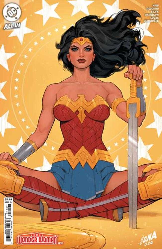 Wonder Woman #16 Cover B David Nakayama Card Stock Variant - Walt's Comic Shop