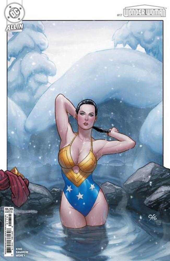 Wonder Woman #17 Cover D Frank Cho Sweater Weather Card Stock Variant - Walt's Comic Shop