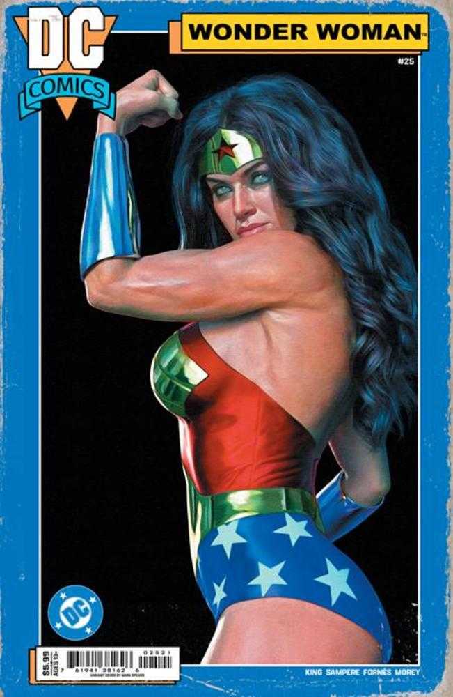 Wonder Woman 25 Cover B Mark Spears Card Stock Variant - Walt's Comic Shop