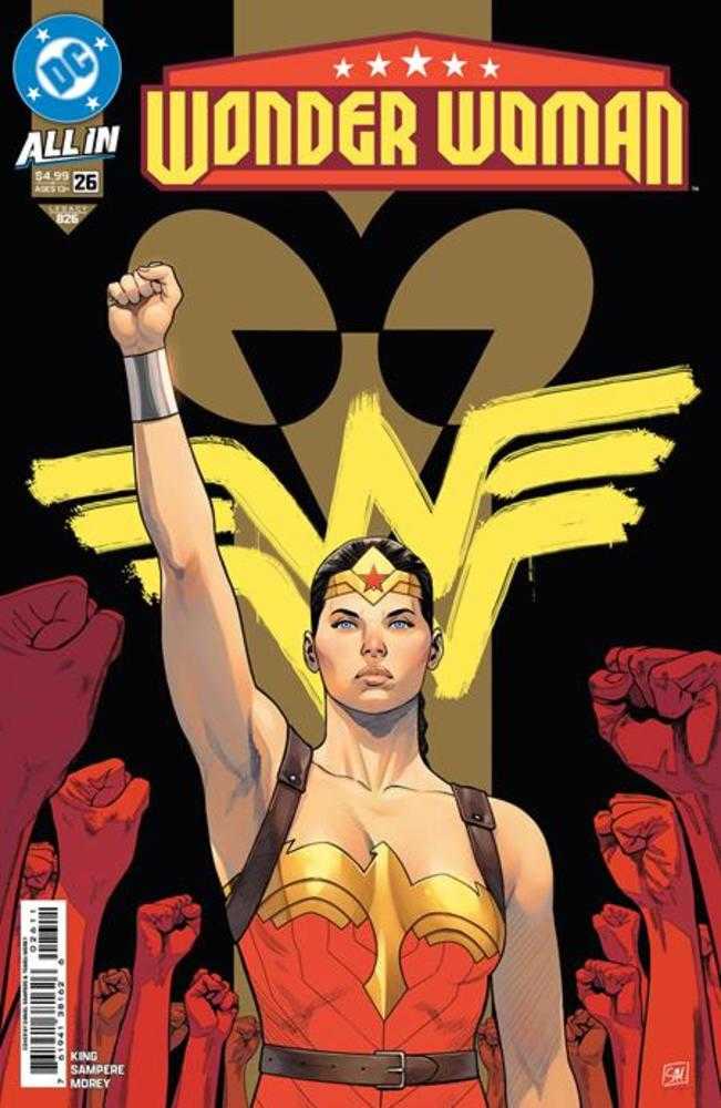 Wonder Woman 26 Cover A Daniel Sampere - Walt's Comic Shop