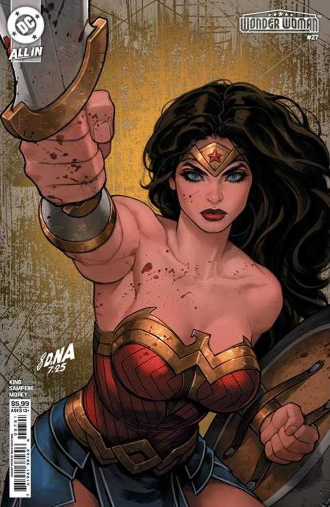 Wonder Woman 27 Cover B David Nakayama Card Stock Variant - Walt's Comic Shop