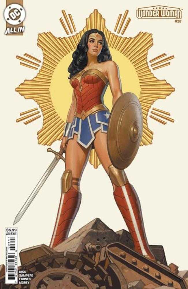 Wonder Woman 28 Cover D Greg Smallwood Card Stock Variant - Walt's Comic Shop