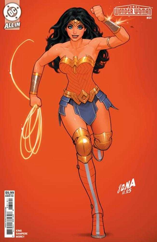 Wonder Woman 31 Cover B David Nakayama Card Stock Variant - Walt's Comic Shop