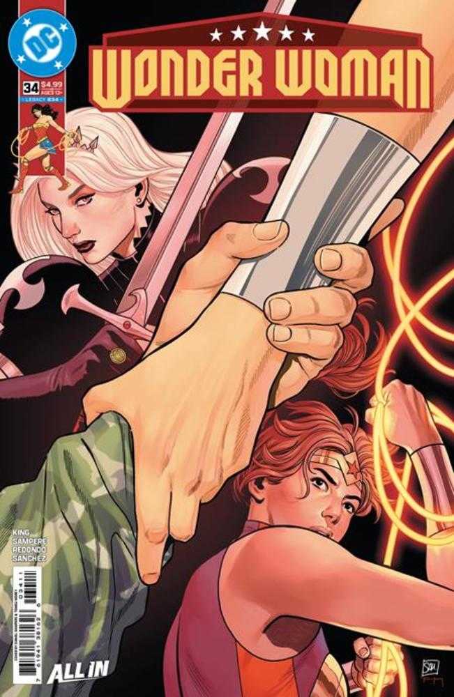Wonder Woman 34 Cover A Daniel Sampere - Walt's Comic Shop