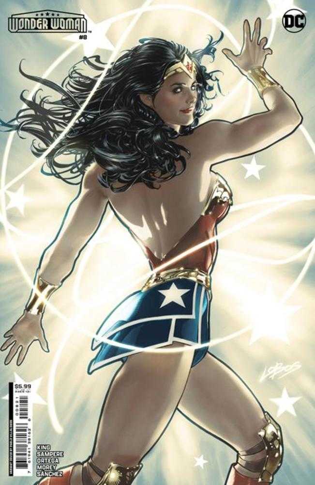 Wonder Woman #8 Cover C Pablo Villalobos Card Stock Variant - Walt's Comic Shop