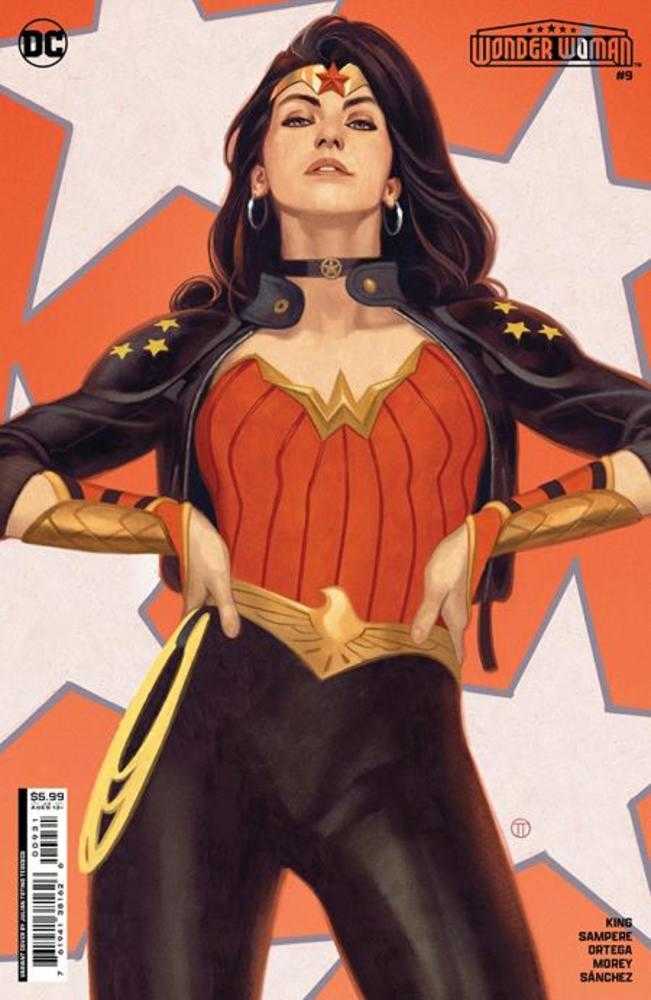 Wonder Woman #9 Cover B Julian Totino Tedesco Card Stock Variant - Walt's Comic Shop