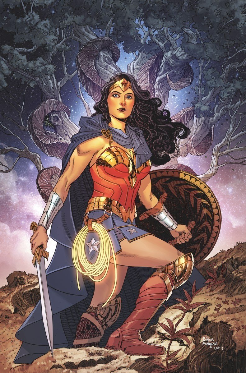 Wonder Woman: Rebirth by Greg Rucka Omnibus Walt's Comic Shop Exclusive Cover by Bilquis Every HC *PRE - ORDER* - Walt's Comic Shop