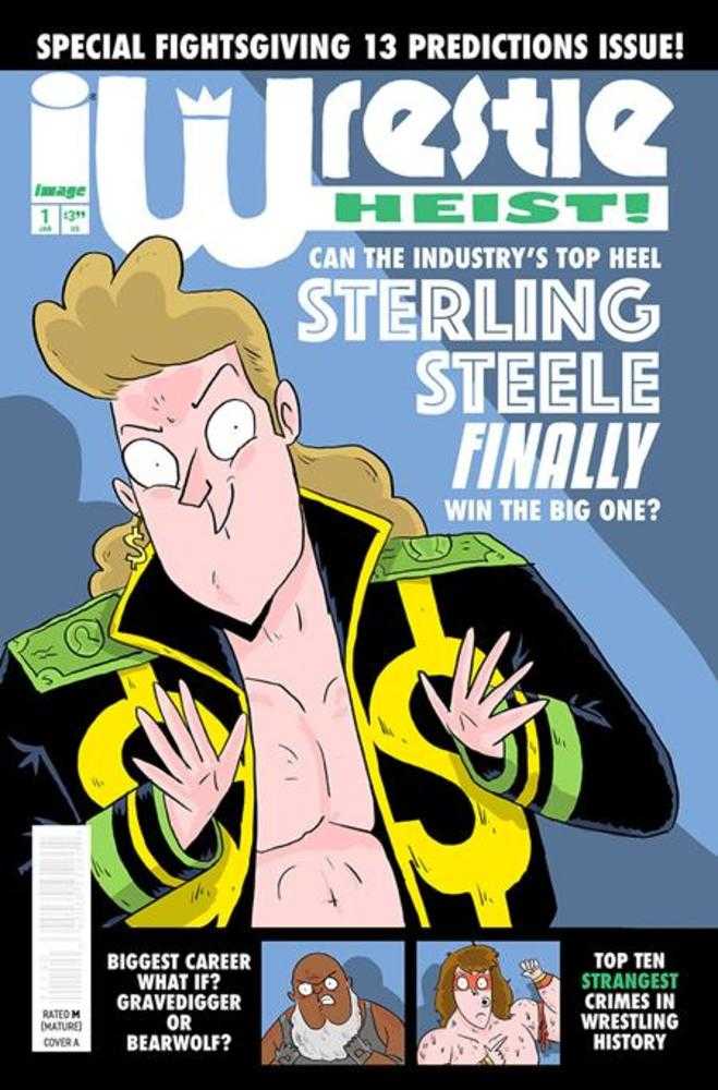 Wrestle Heist 1 (Of 5) Cover A Kyle Starks - Walt's Comic Shop