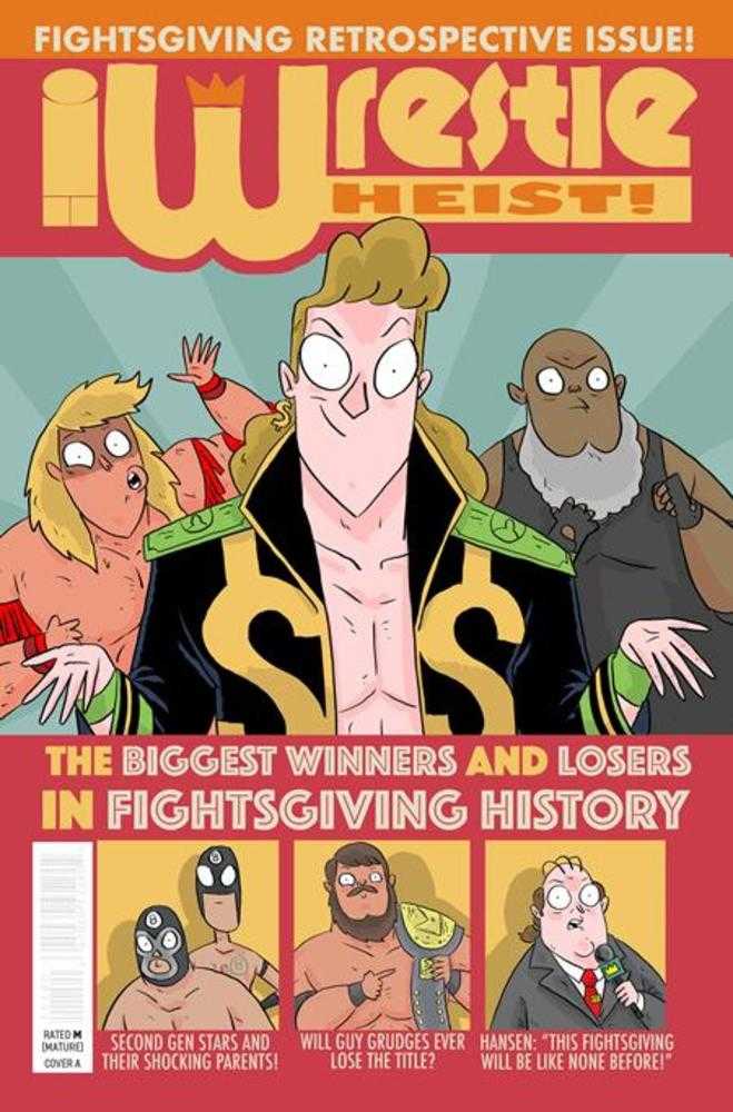 Wrestle Heist 5 (Of 5) Cover A Kyle Starks (Mature) - Walt's Comic Shop
