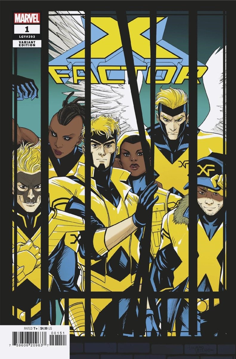 X - Factor #1 Luciano Vecchio Windowshades Variant - Walt's Comic Shop