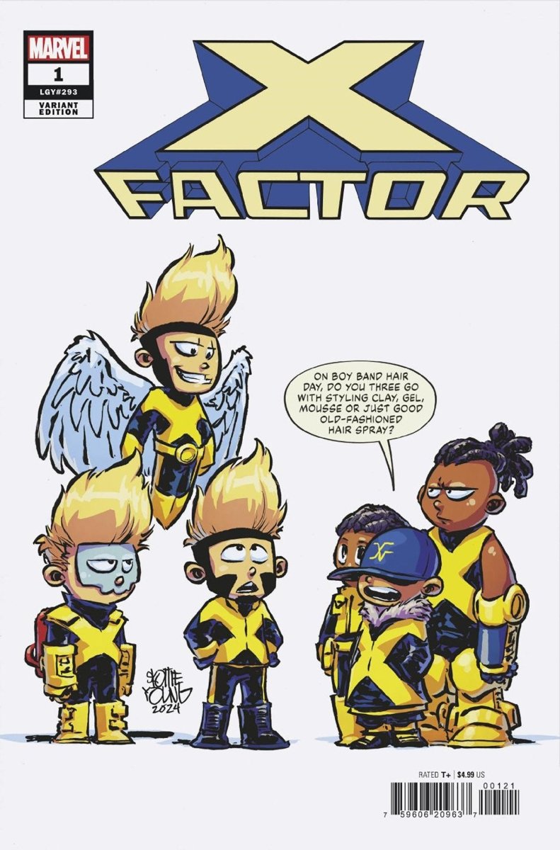 X - Factor #1 Skottie Young Variant - Walt's Comic Shop