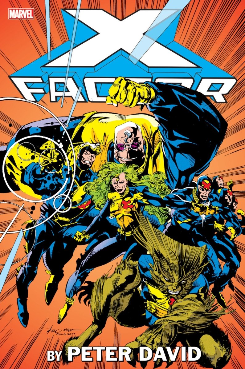 X - Factor By Peter David Omnibus Vol. 1 Larry Stroman Cover HC [New Printing] *PRE - ORDER* - Walt's Comic Shop