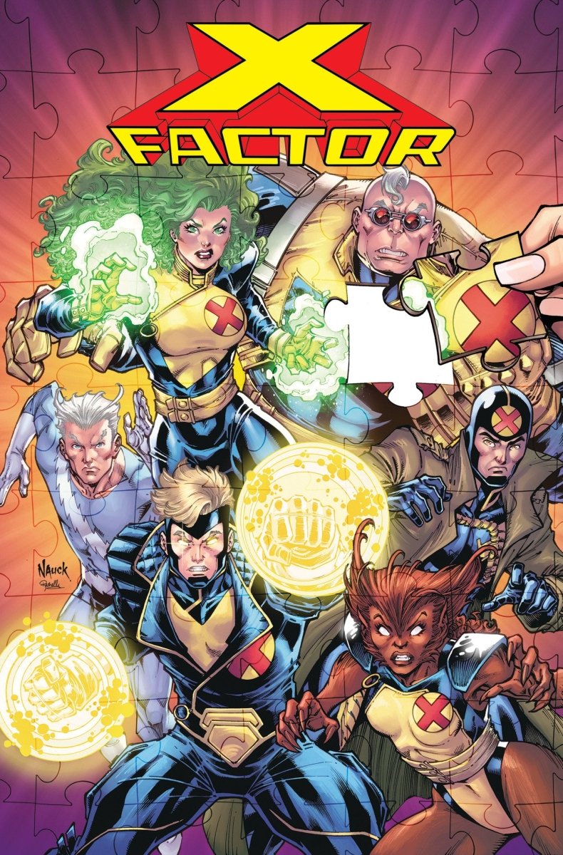 X - Factor By Peter David Omnibus Vol. 4 Todd Nauck Cover HC [DM Only] *PRE - ORDER* - Walt's Comic Shop