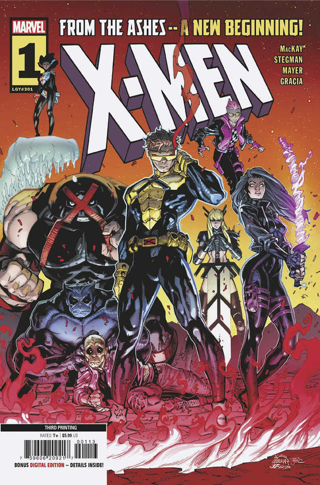 X - Men #1 Ryan Stegman 3RD Printing Variant - Walt's Comic Shop