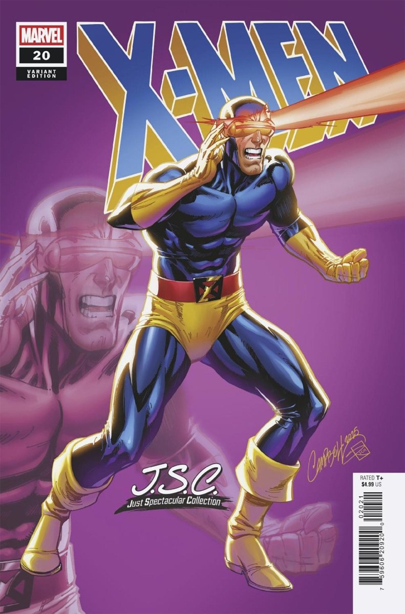 X - Men 20 J. Scott Campbell Just Spectacular Collection Variant - Walt's Comic Shop