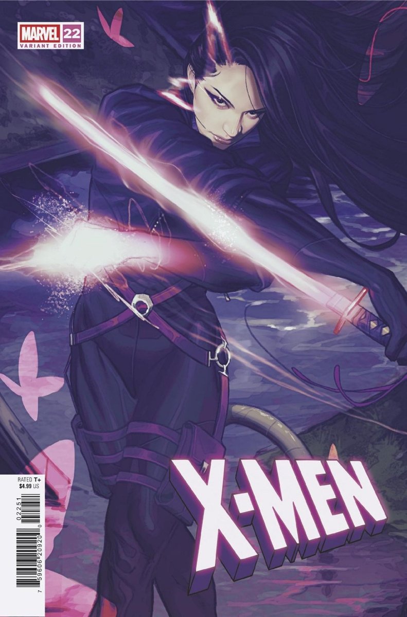 X Men 22 Joshua Swaby Psylocke Variant - Walt's Comic Shop