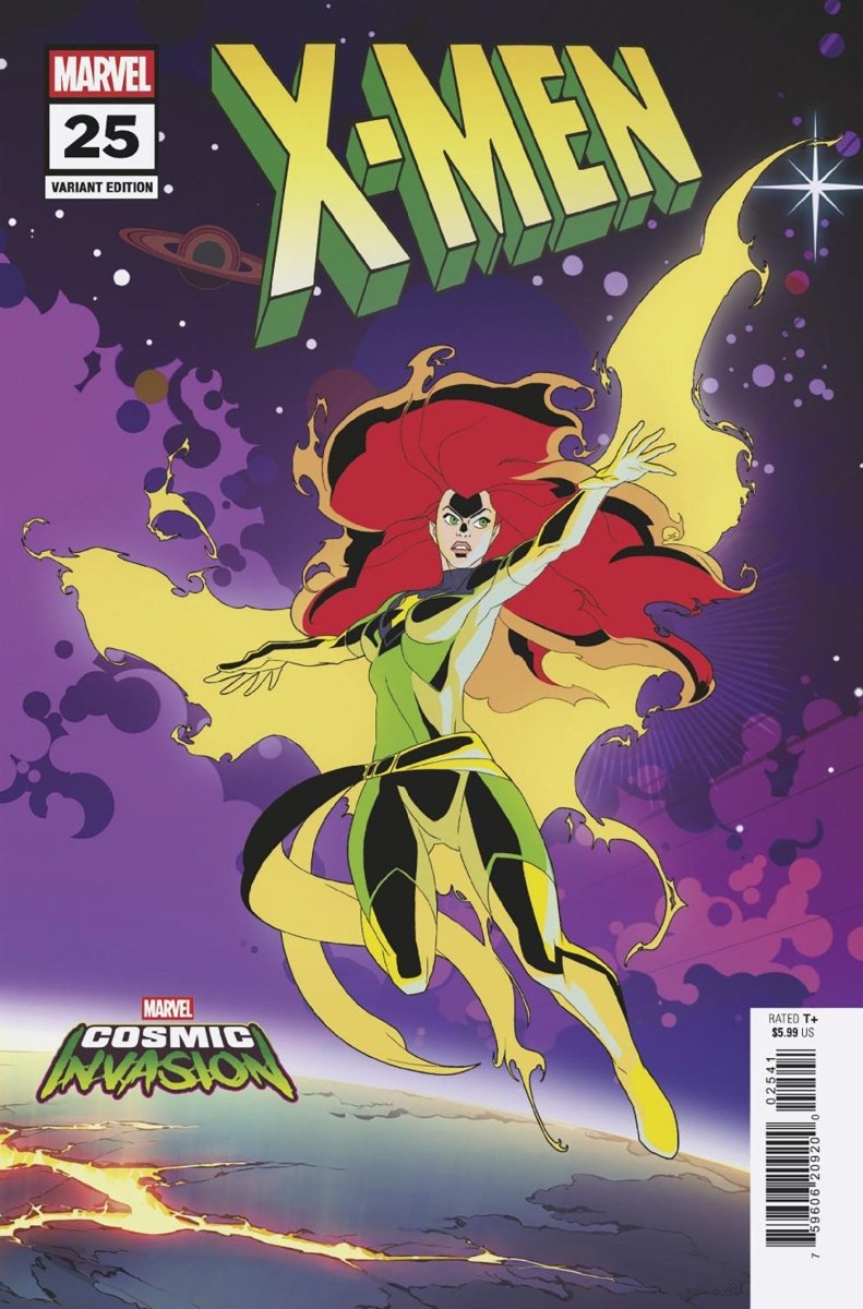 X - Men 25 Marvel Cosmic Invasion Variant - Walt's Comic Shop