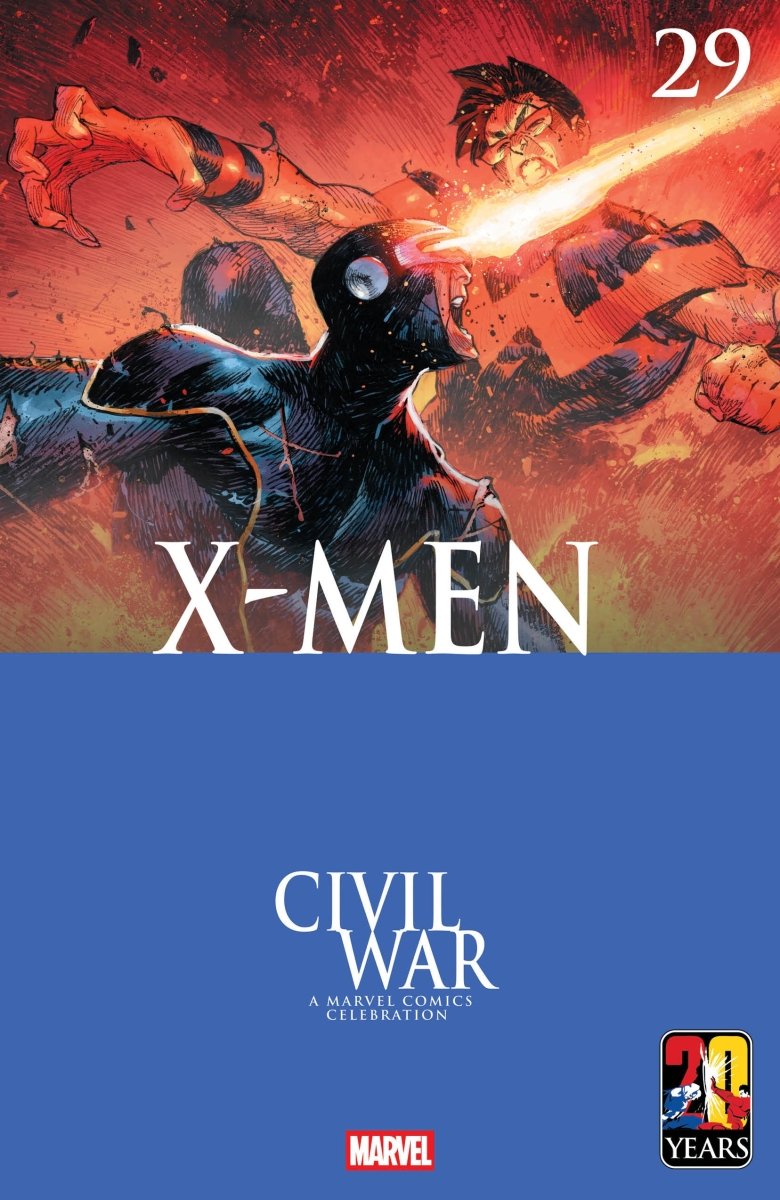 X - Men 29 Dike Ruan Civil War Celebration Variant - Walt's Comic Shop