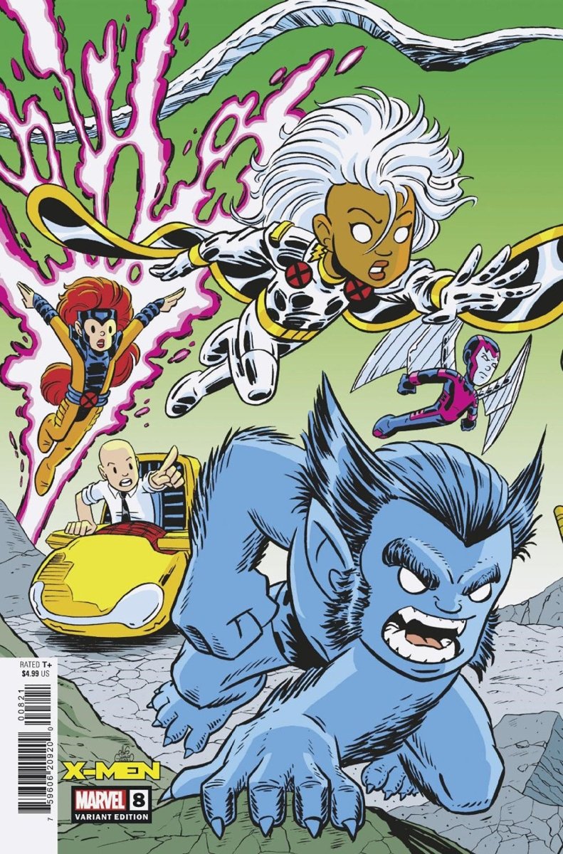 X - Men #8 Chris Giarrusso Crossover Connecting Variant [Rog] - Walt's Comic Shop